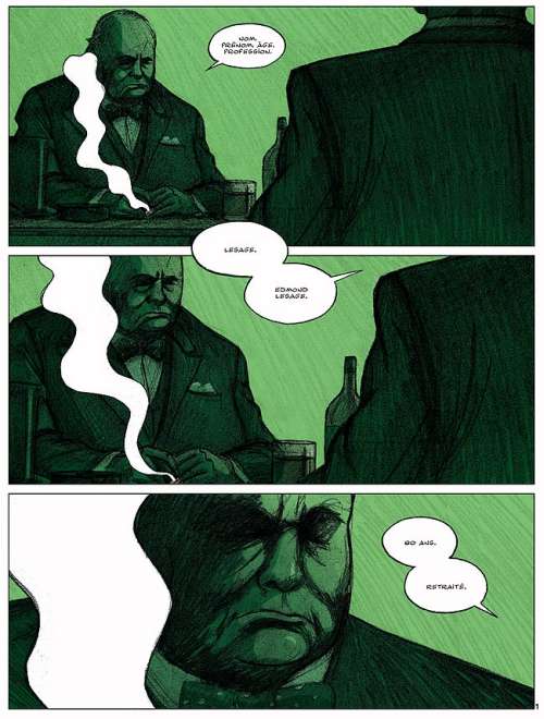 une planche extraite de cette BD