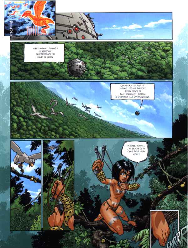 une planche extraite de cette BD