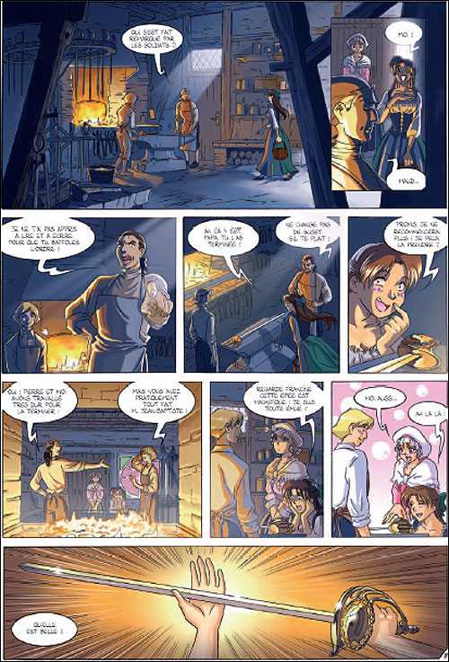 une planche extraite de cette BD