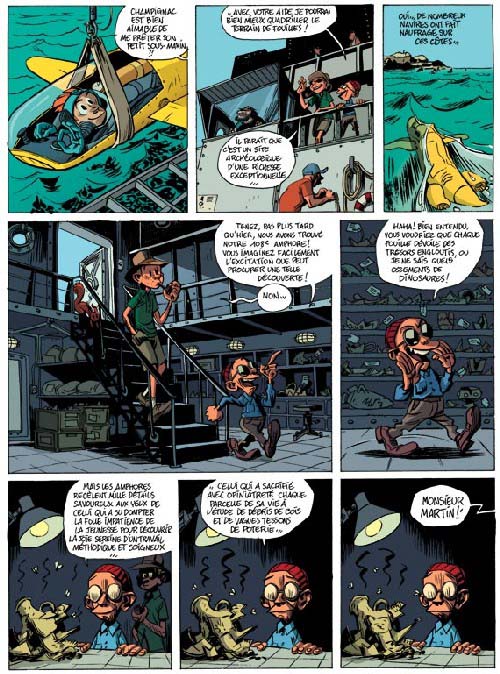 une planche extraite de cette BD